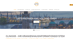 Desktop Screenshot of amc-gmbh.com